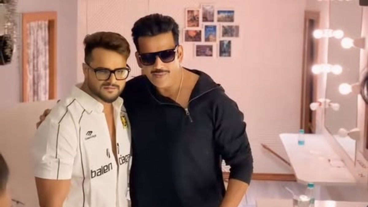 ‘He is not God’, Khesari gets angry at the taunt of touching Ravi Kishan’s feet