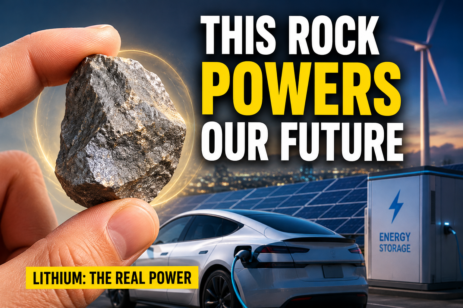 The most extraordinary rock on Earth isn’t gold or diamond, but the metal is small enough to hold in your hand. Powerful enough to power a city
