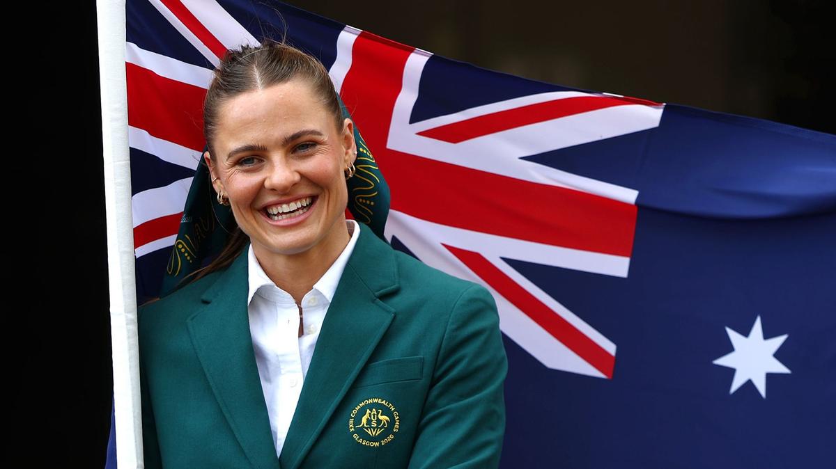 Nina Kennedy to be flag bearer for Australia and Tim Hodge baton bearer at Commonwealth Games