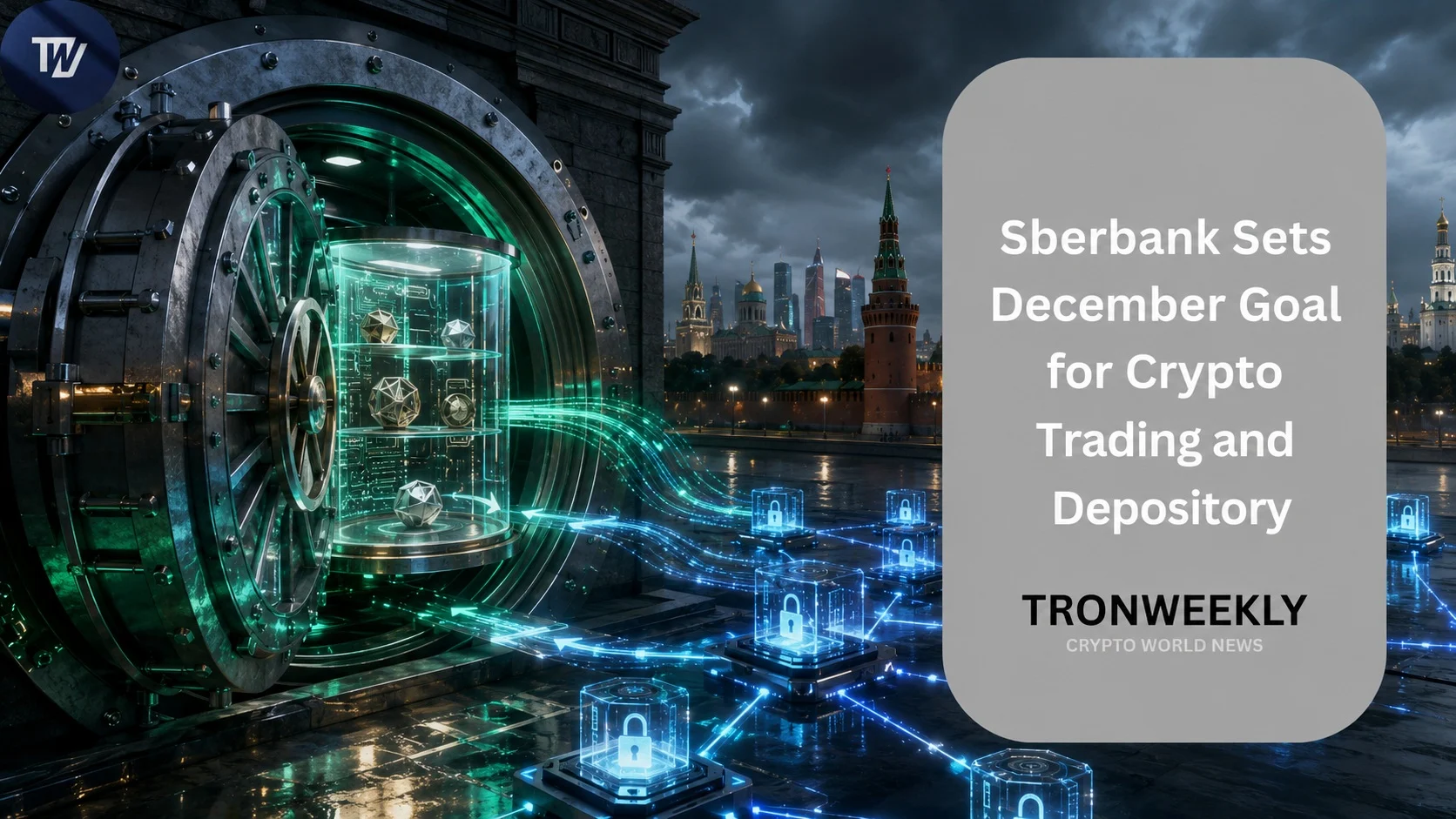 Sberbank Sets December Goal for Crypto Trading and Depository
