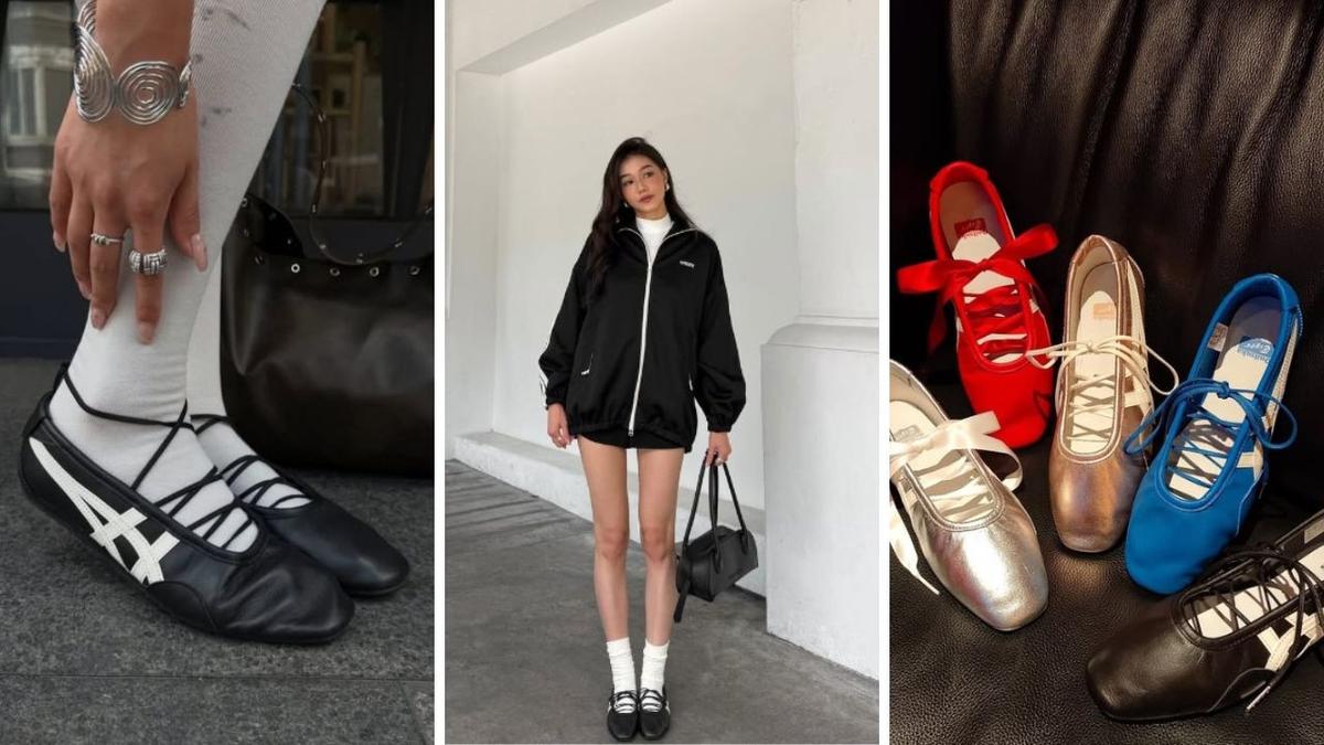 Lusted-after ballet-inspired sneaker lands on The Iconic after selling out in Europe