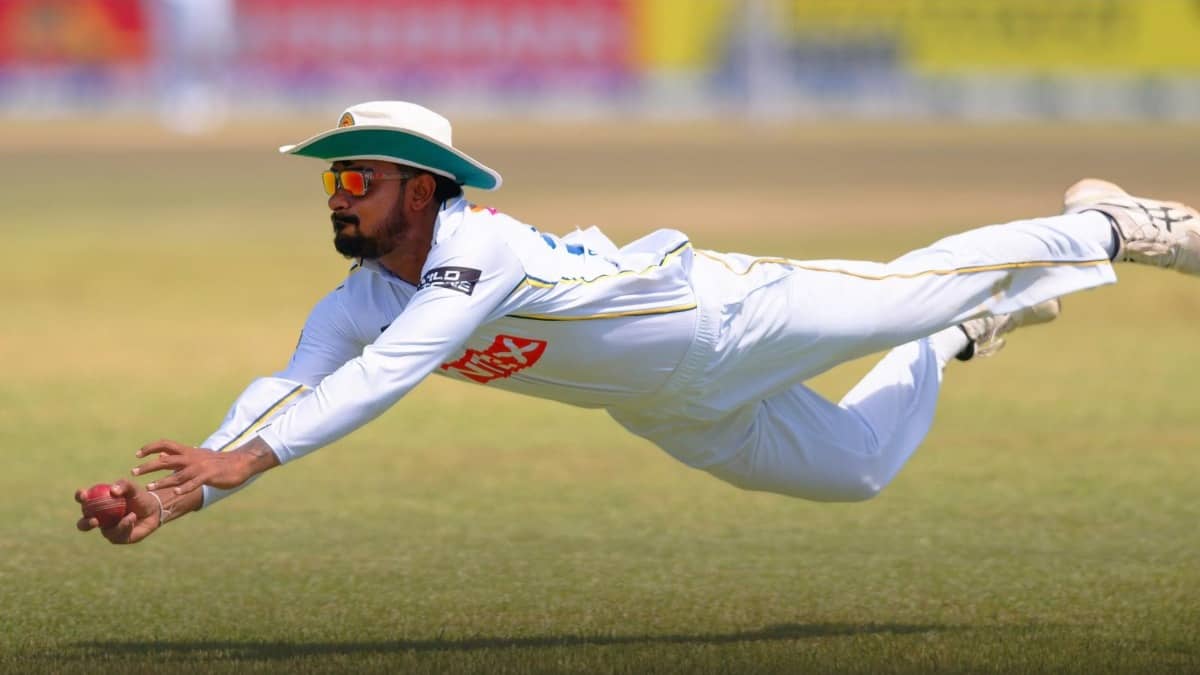 IND vs SL: Dinesh Chandimal Ruled Out Of Galle Test, Pasindu Sooriyabandara Replaces Him As Concussion Replacement