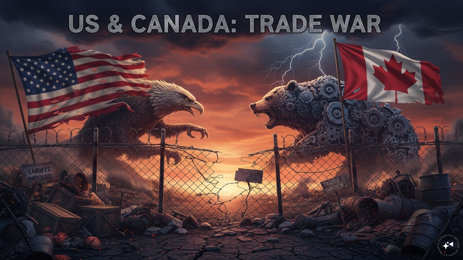 US, Canada fall deeper into trade war with new tariffs as talks collapse