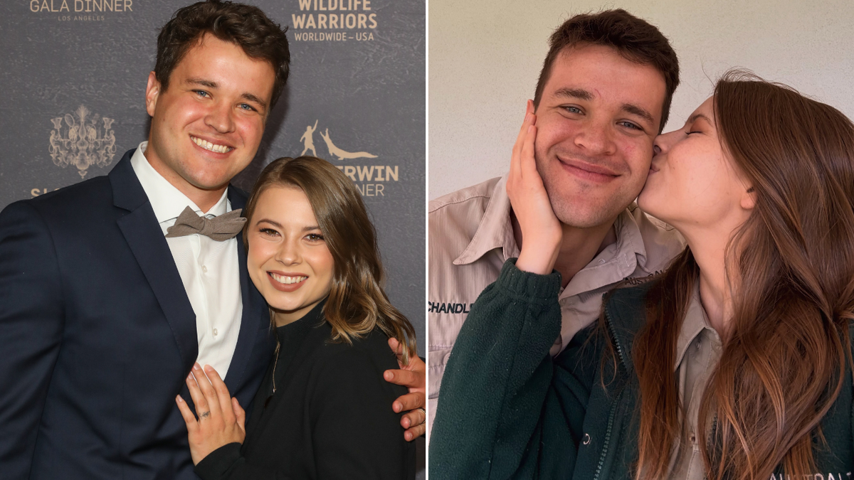 Bindi Irwin’s topless post of husband Chandler sends fans wild