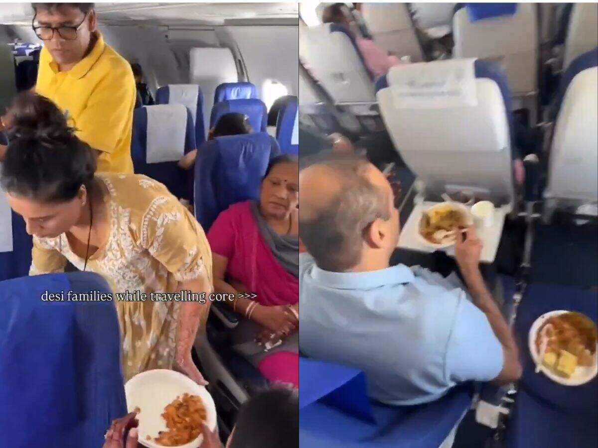 ‘Picnic in the sky’: Indian family eats homemade food on IndiGo flight, video sparks etiquette debate