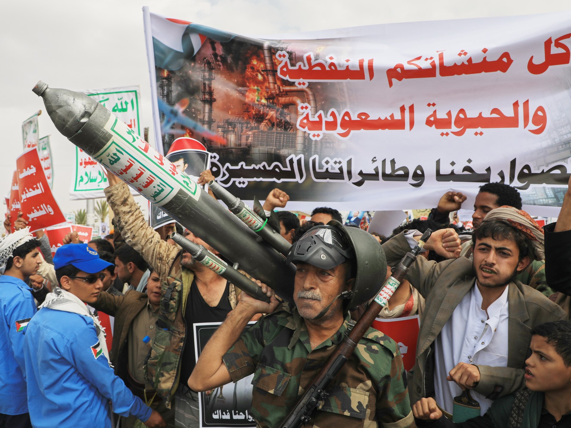Saudi Arabia says 73 wounded as Houthis attack civilian and energy sites