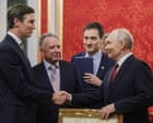 Witkoff and Kushner discuss ‘next steps’ with Putin to end Ukraine war, says US