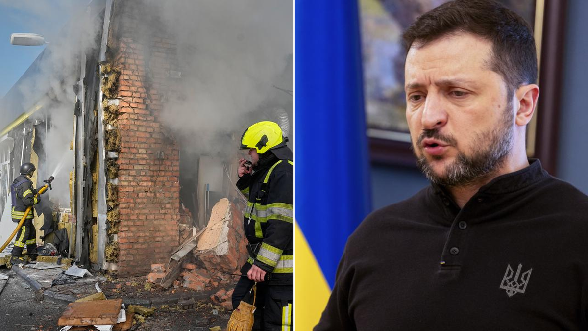 Russia launches deadly jet-powered drone attacks on Kyiv petrol stations as Zelensky condemns ‘terrorist’ escalation
