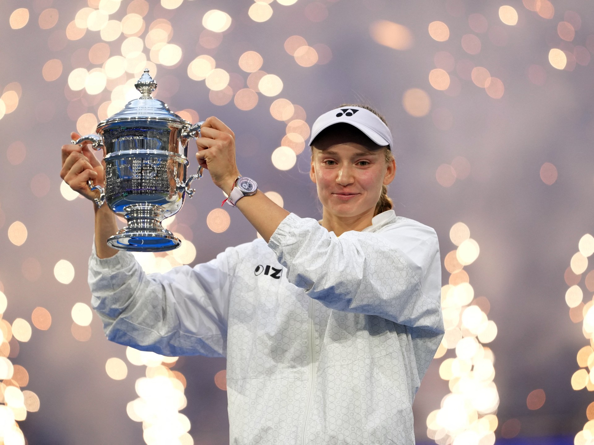 Elena Rybakina defeats Aryna Sabalenka in US Open women’s singles final