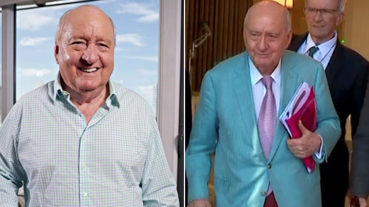 Alan Jones trial: Sports star admits sending topless selfie to retired broadcaster