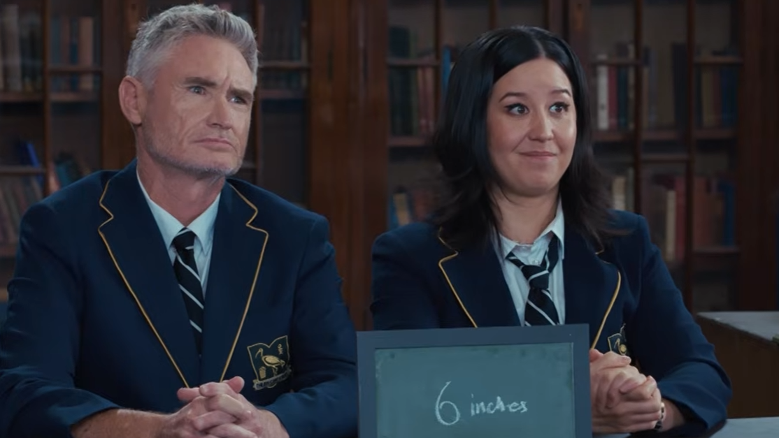 Class Clowns star Nina Oyama fires shot at teammate Dave Hughes
