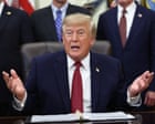 Trump doesn’t rule out sending ICE to polling sites; US supreme court to review policy to detain immigrants challenging deportation – live