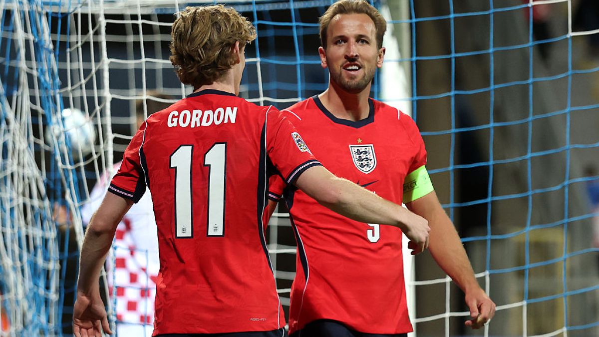 England trounce Croatia 7-0 in Nations League as Kane goal run continues