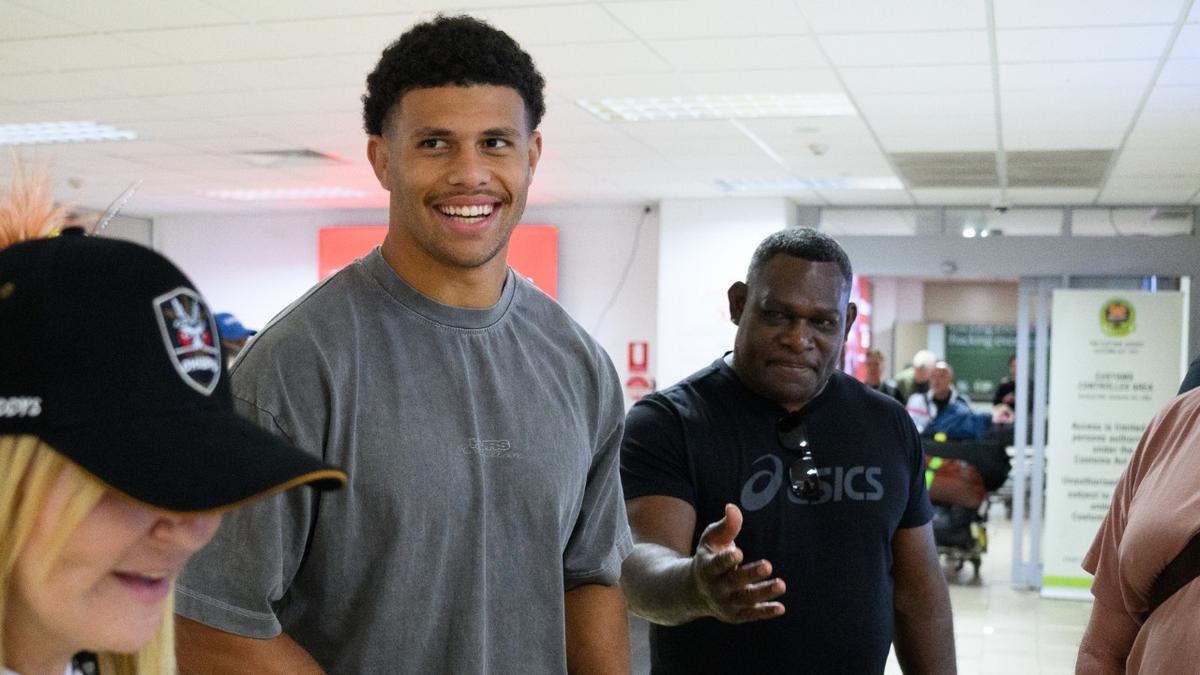 Warm reunion confirms NRL great Marcus Bai’s family feud with son Cooper officially over