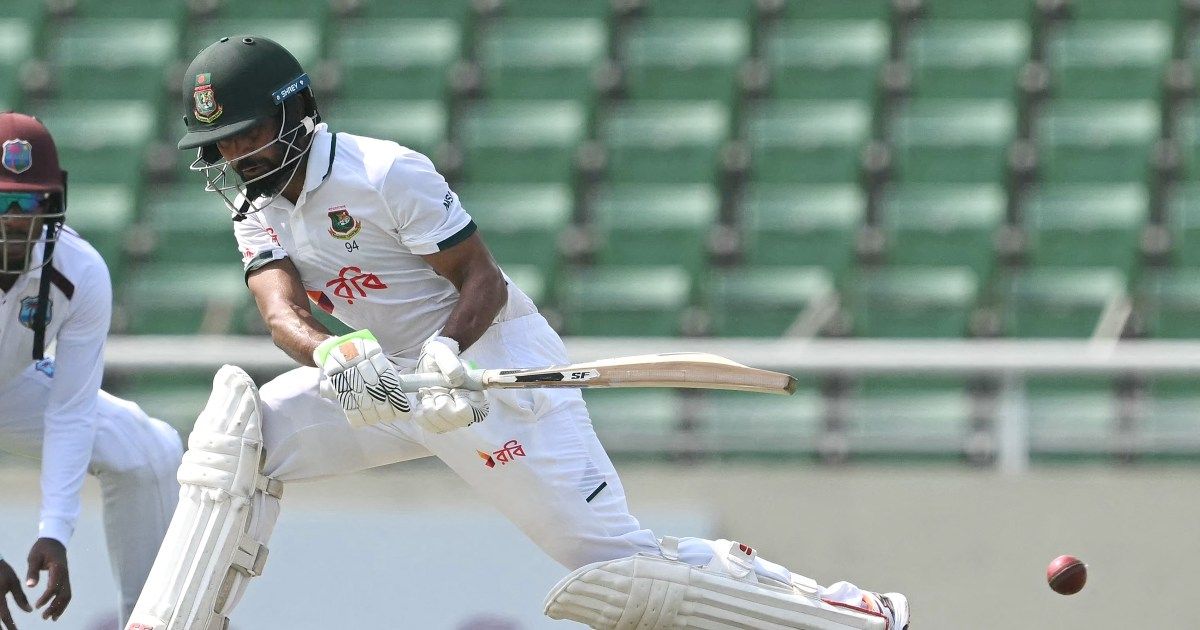 Shadman Islam’s 99 leads Bangladesh to 213-3 vs West Indies in first Test